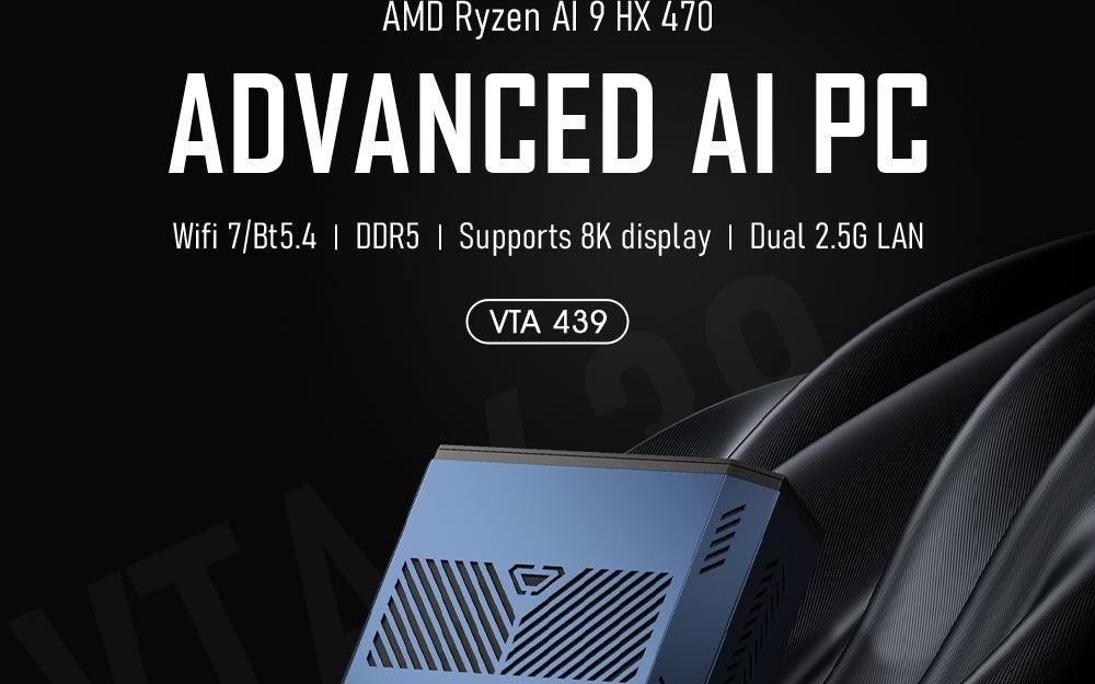 BOSGAME推出VTA-439迷你主机，基于AMD锐龙AI 9 HX 470