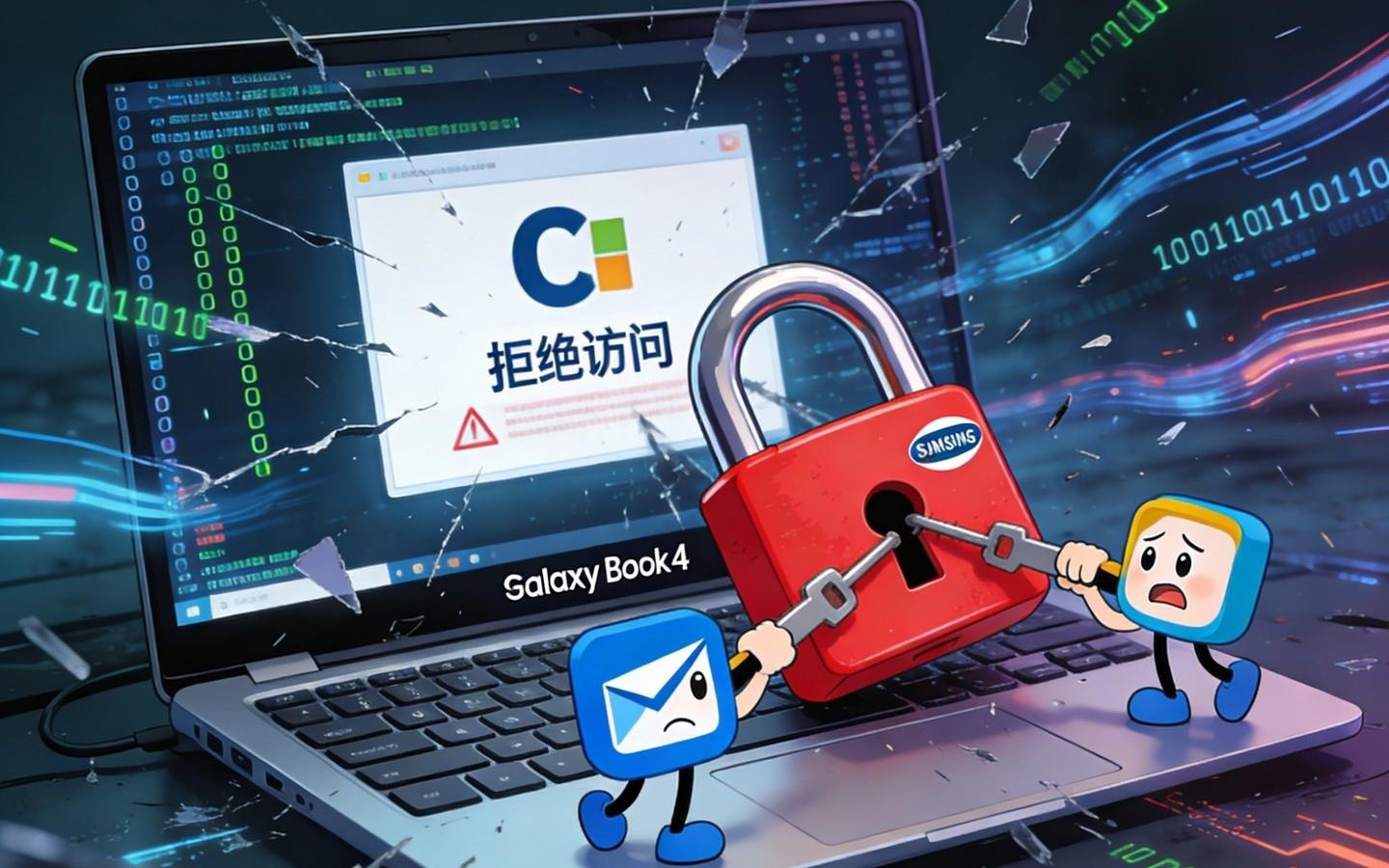 三星笔记本用户反馈安装Win11二月更新后访问C盘遭拒