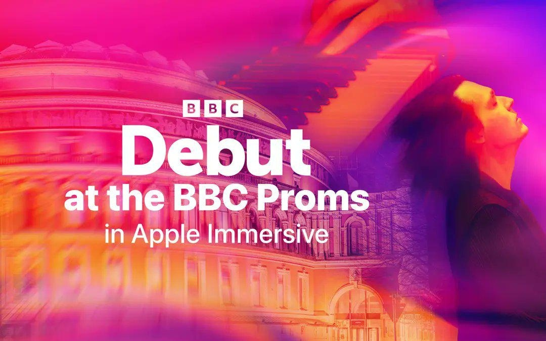 距离钢琴家指尖仅几英寸！Vision Pro推出BBC音乐会沉浸式视频