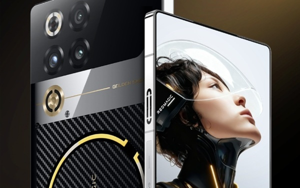 9899元限量！红魔11 Pro+ GOLDEN SAGA即将上市：超跑同款碳纤维 超奢华