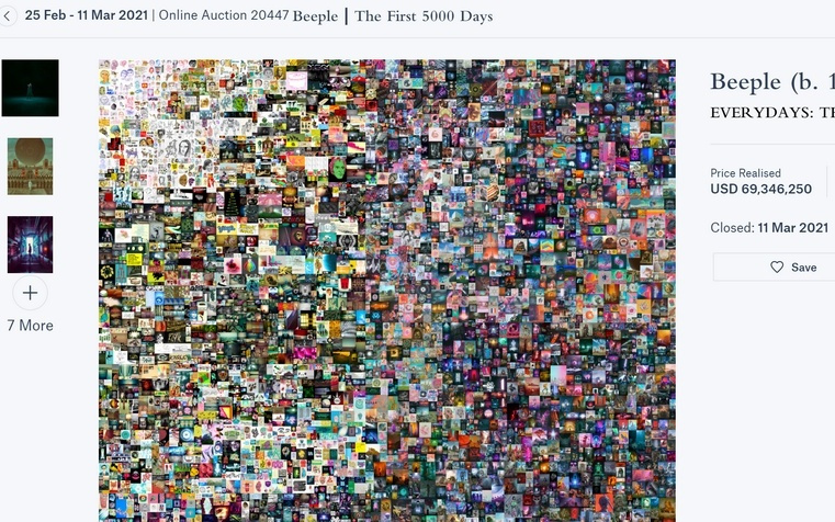 马斯克等遭“狗体化”，Beeple新艺术展讽刺巨头掌控你的世界观