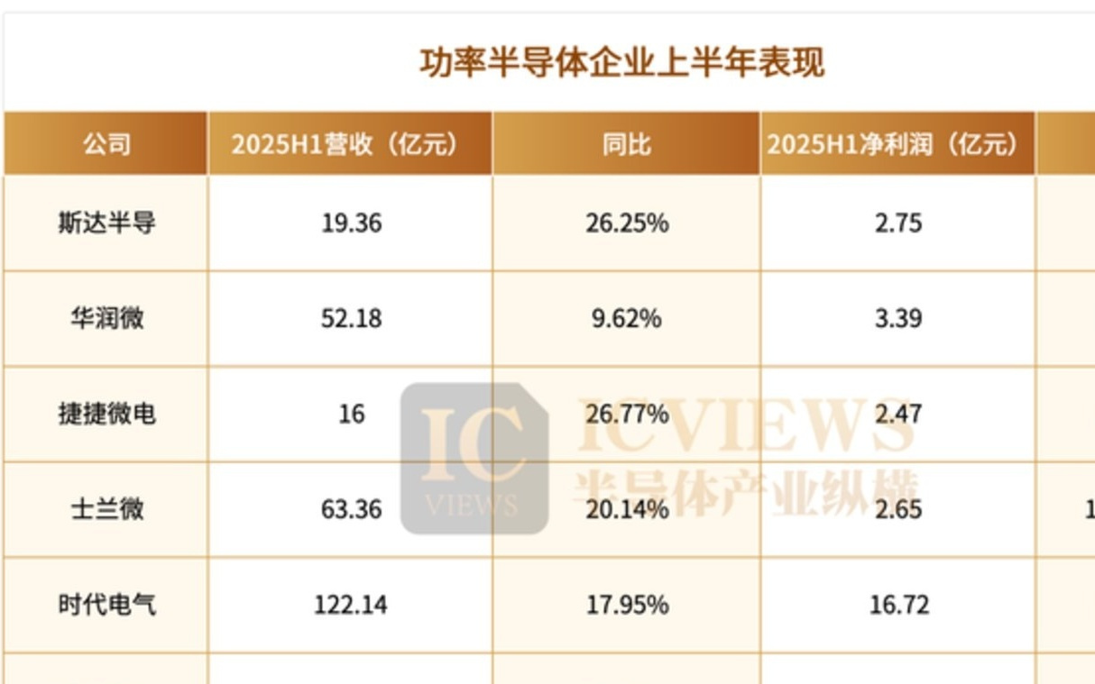 国内芯片厂商，业绩大洗牌