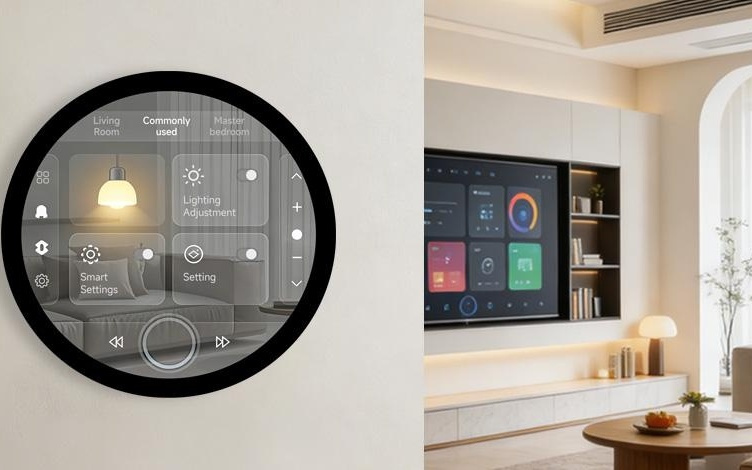 微雪电子7英寸圆形触摸面板，功能超强大！