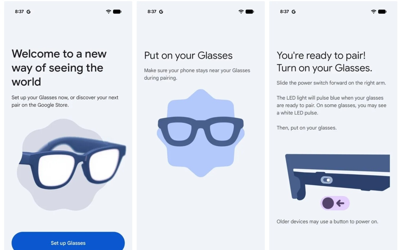 谷歌智能眼镜配套App曝光：强制检测LED指示灯，遮挡即停录