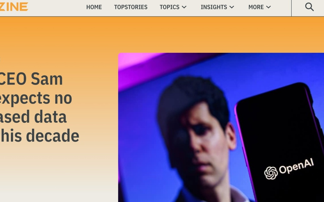 OpenAI奥特曼驳斥太空数据中心构想：称其“荒谬至极”