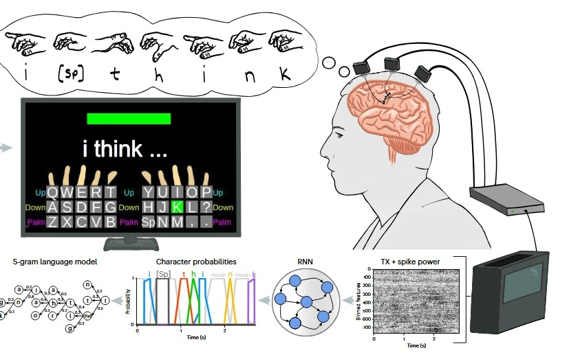 实验研究表明：新型脑机接口可作意念打字“键盘”