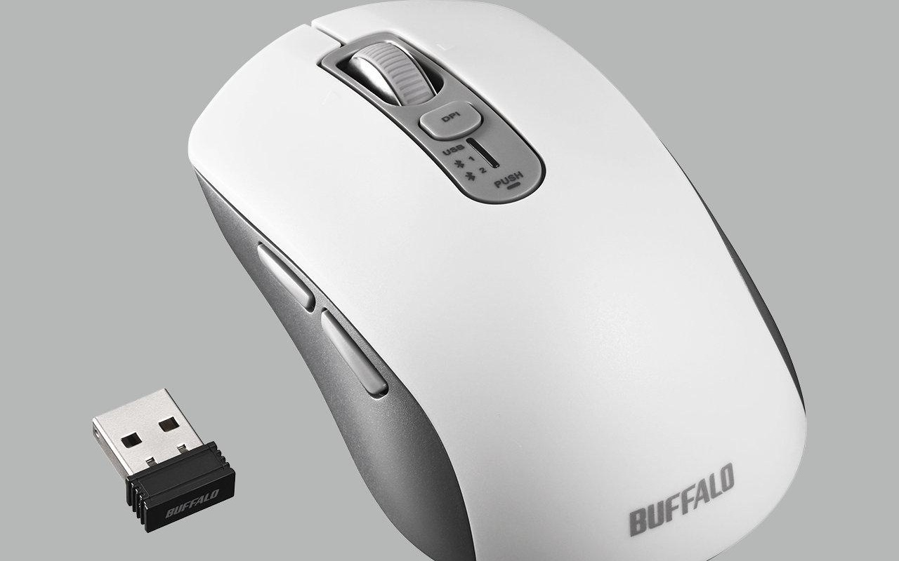 巴法络BUFFALO公布无极滚轮鼠标BSMBB700，约980天长续航