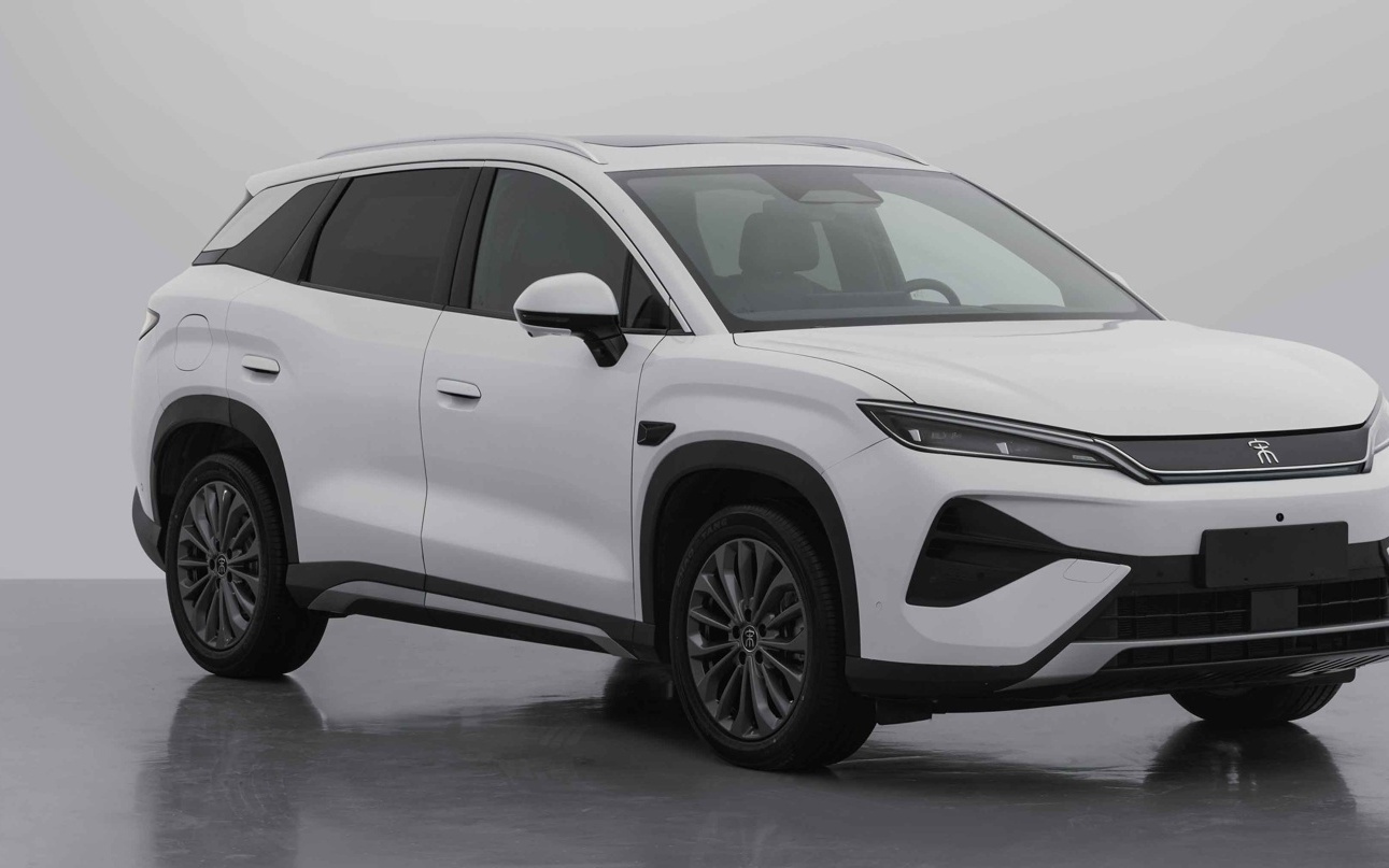 比亚迪王朝首款B级纯电SUV宋Ultra EV官图发布