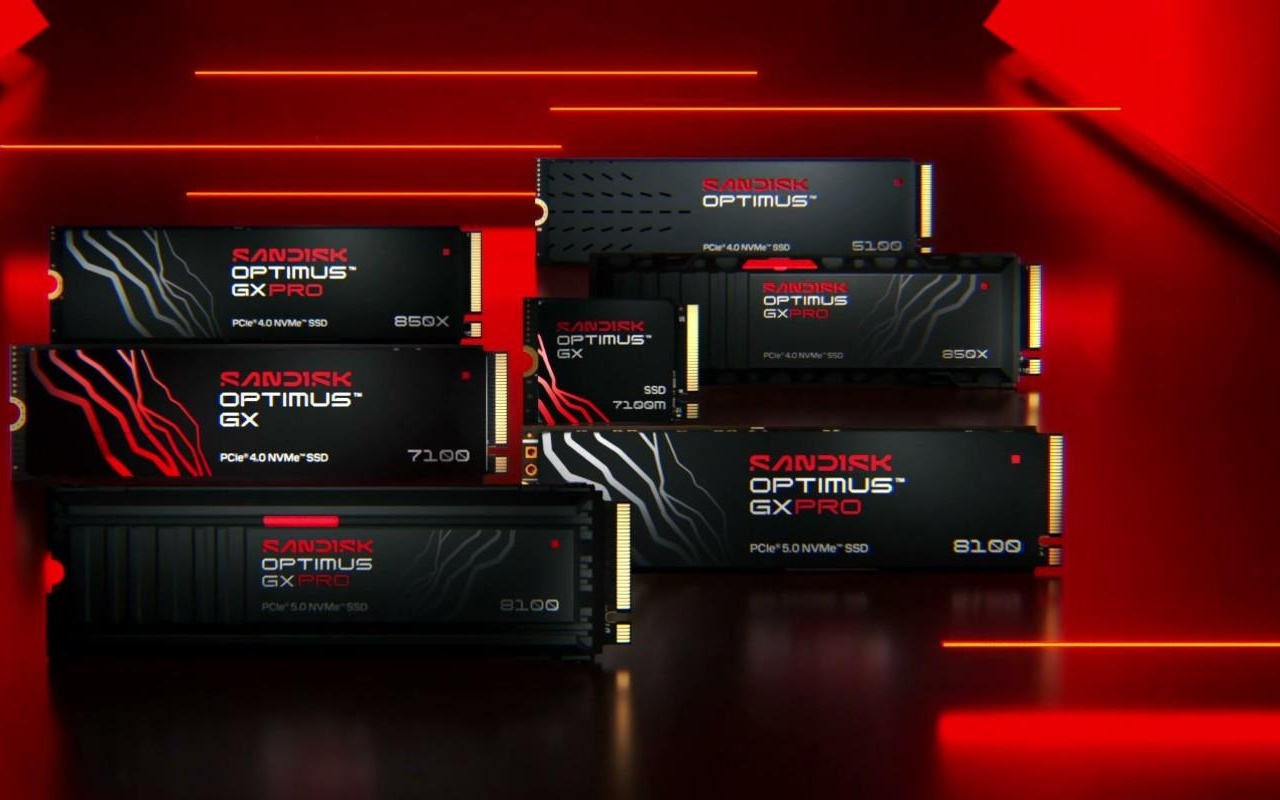 挥别黑盘、蓝盘，闪迪启用全新SANDISK Optimus零售SSD命名