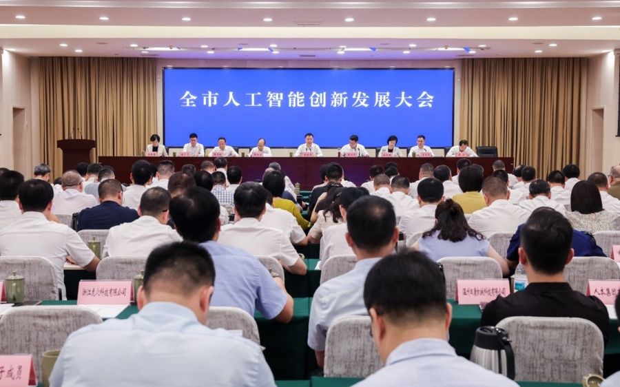 抢跑AI新赛道！浙江省首个地市人工智能局在温州挂牌成立