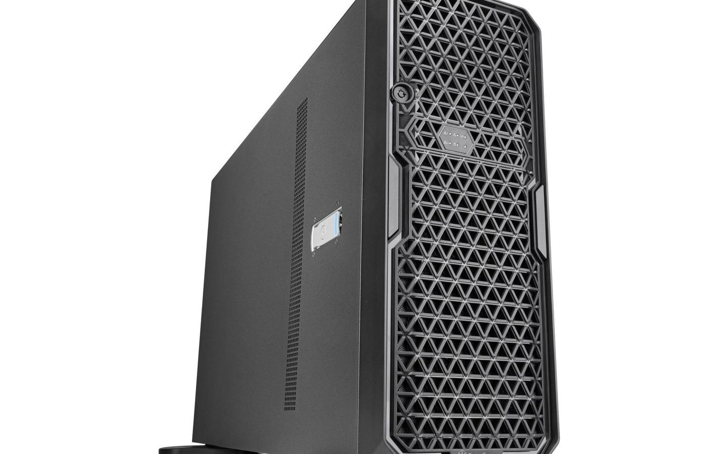 银昕推出工作站机箱 WS380-E：8 个热插拔盘位，支持 2U 冗余电源
