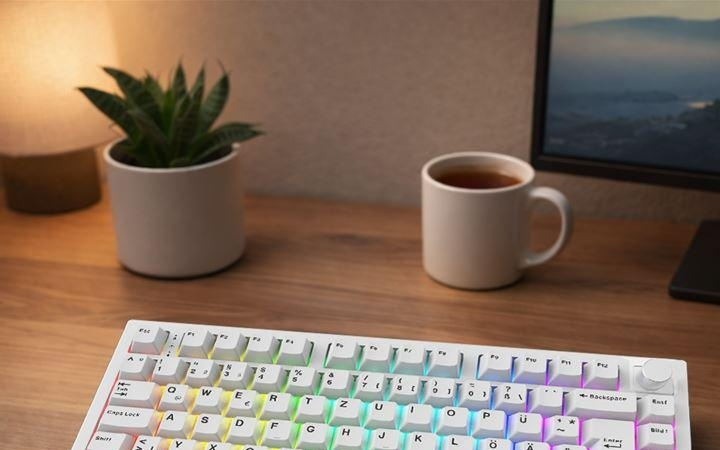 Sharkoon旋刚推出SKILLER SGK55W机械键盘：75%配列双模连接