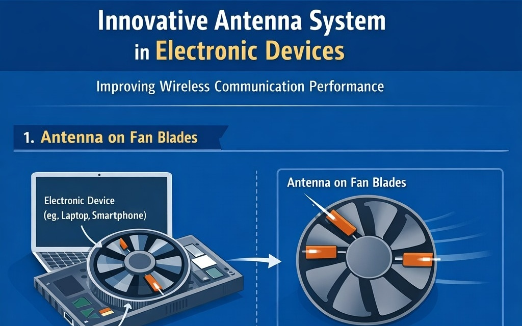 vivo新专利：把天线藏进风扇里，让手机信号满格又“冷静”