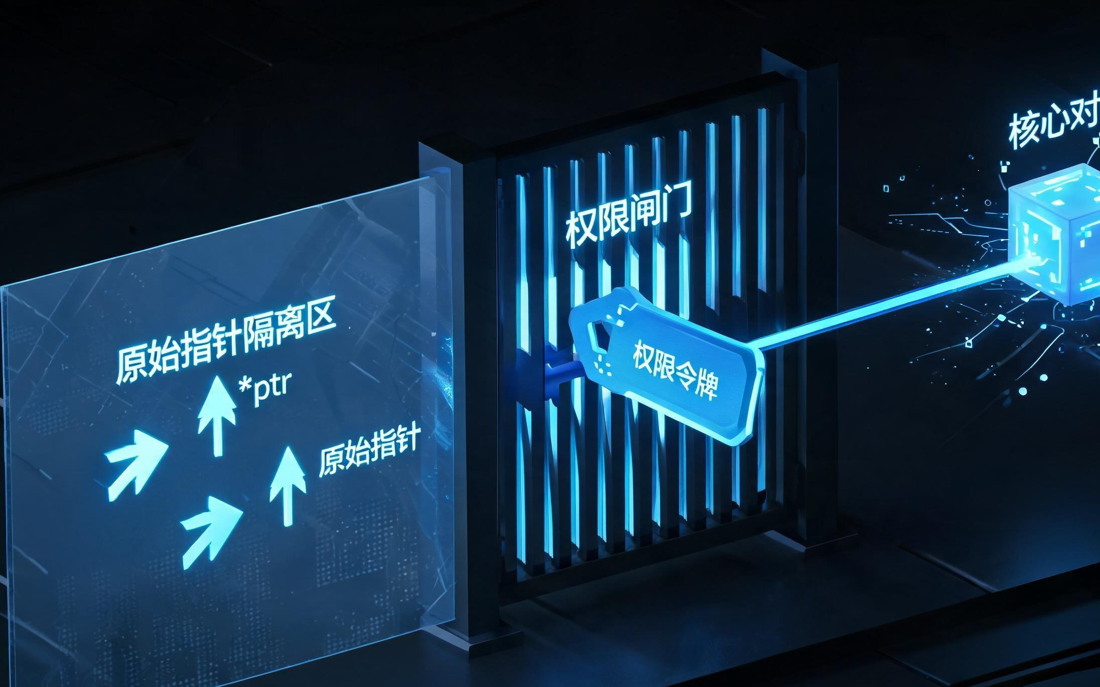 微软为什么不用指针，而要多绕一层？