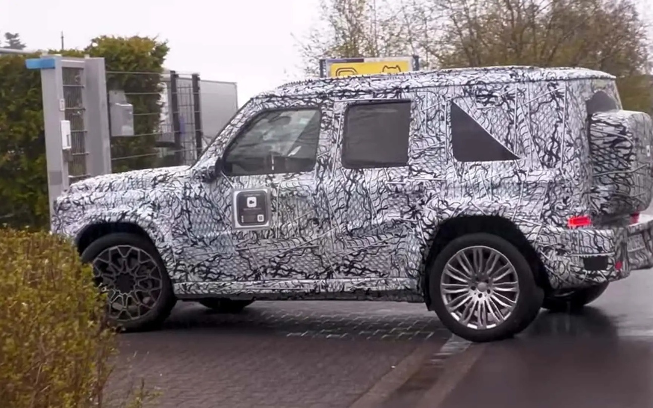 奔驰“小g”越野车谍照再曝：延续大G设计，车身预计长4.4米