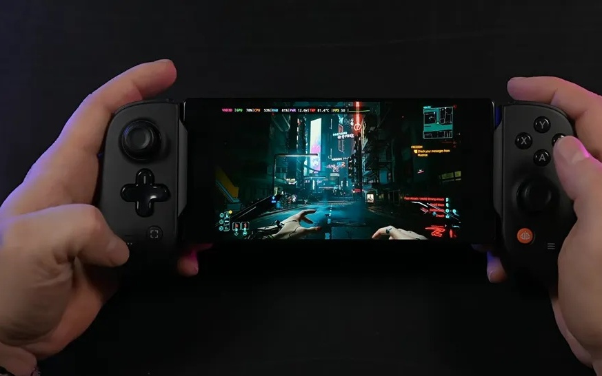 红魔11 Pro手机运行《赛博朋克2077》帧率为20-50FPS