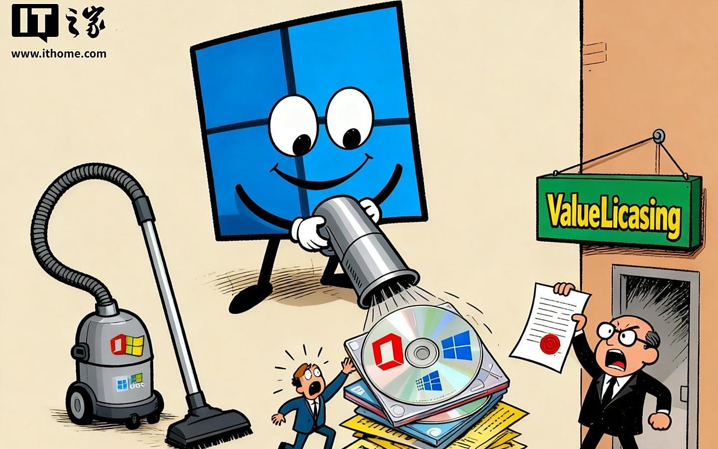 微软与二手软件经销商纠纷升级，Windows和Office转售权成焦点