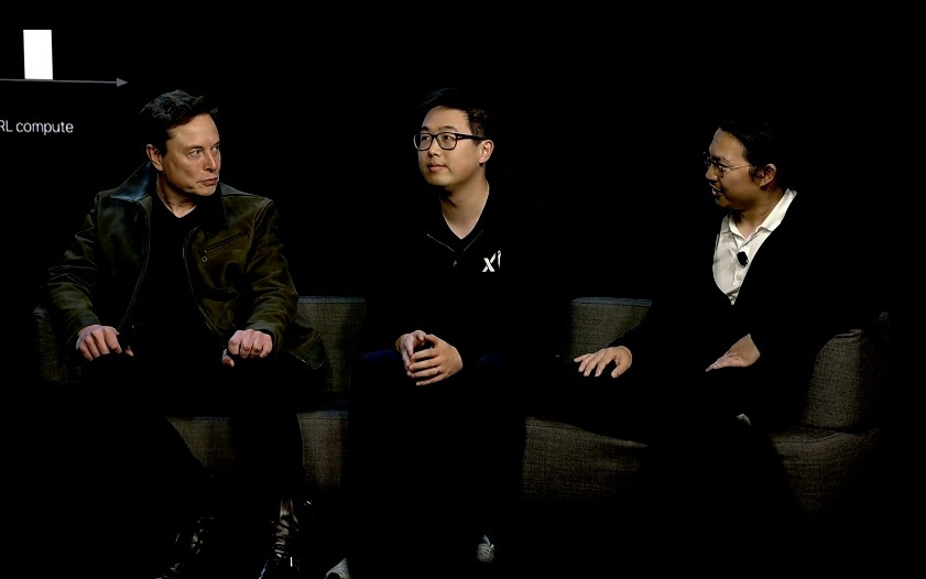 华人接管硅谷！Grok4发布会上马斯克旁边的华人是谁？