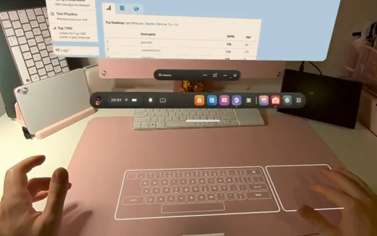 Meta为Quest 3头显带来Surface Keyboard功能