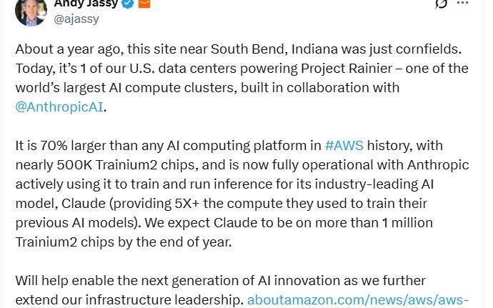 刚刚，亚马逊的“AI转折点”出现了？