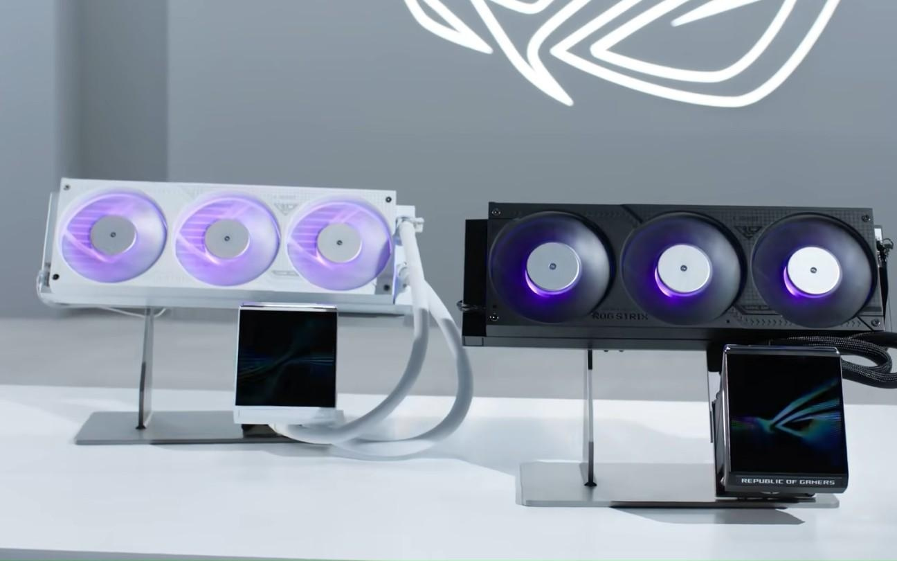 华硕ROG Strix飞龙4水冷即将上市，支持触点式无线快接