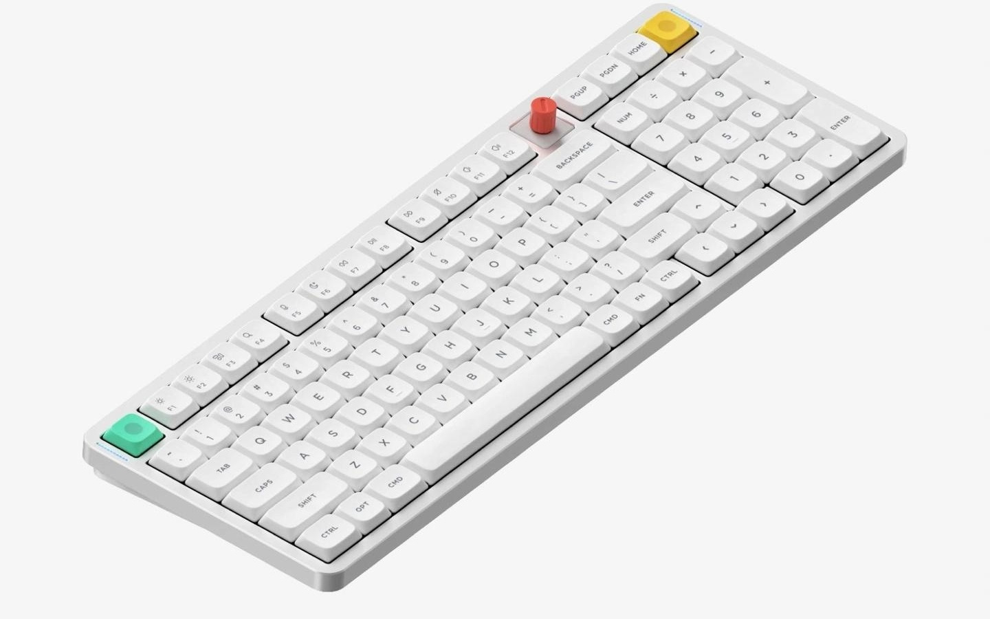 NuPhy Air V3矮轴机械键盘新增65% / 100%配列,649 / 749元