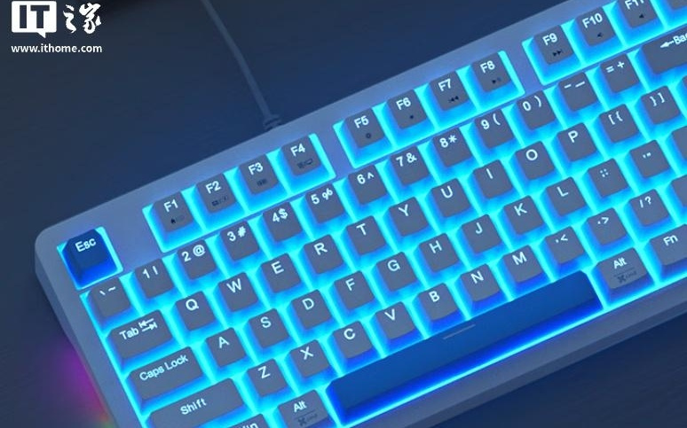 京东京造J104有线机械键盘新增静音红轴版本，169元