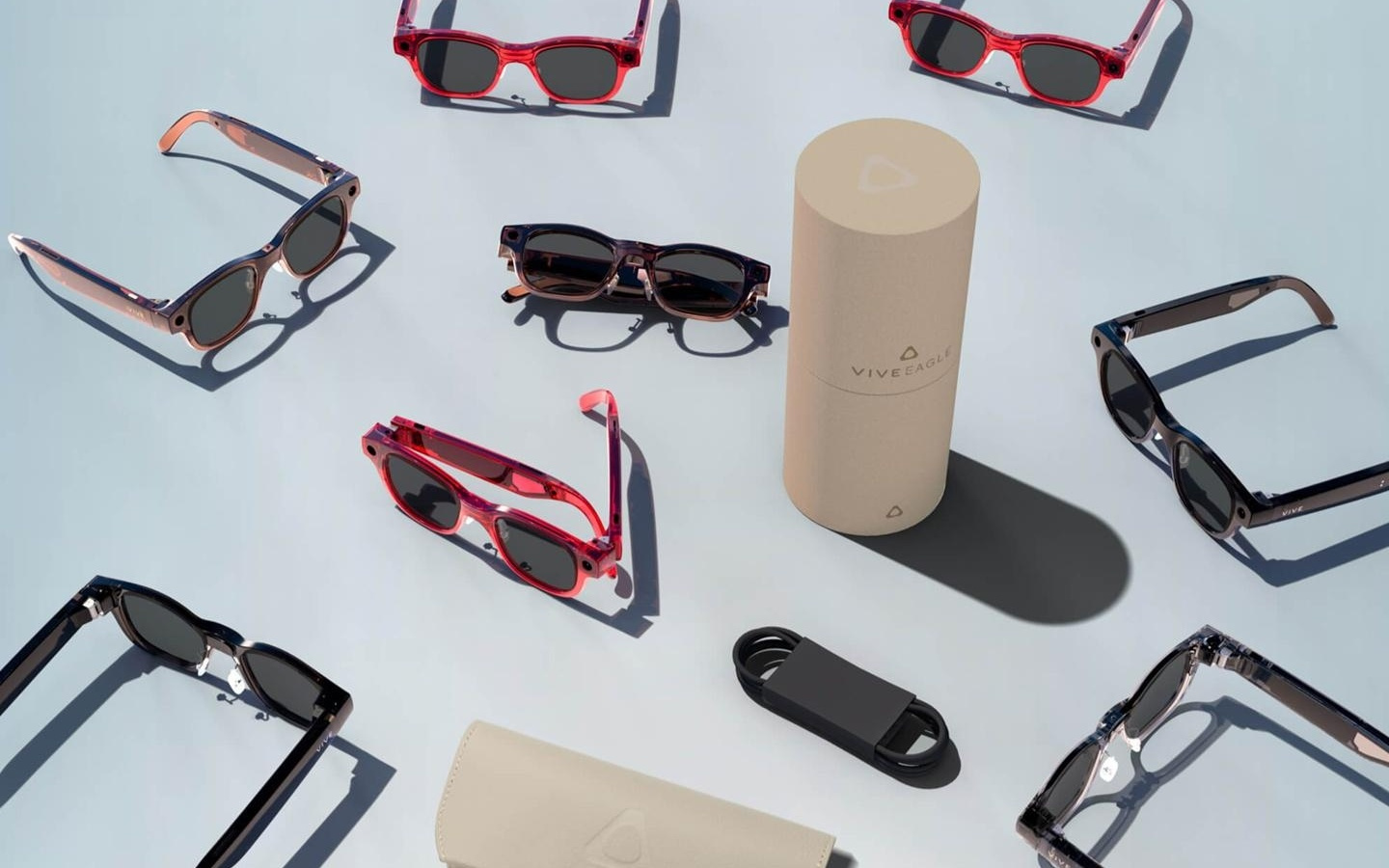 HTC首款A(yù)I智能眼鏡VIVE Eagle登陸香港市場(chǎng),定價(jià)5999港幣