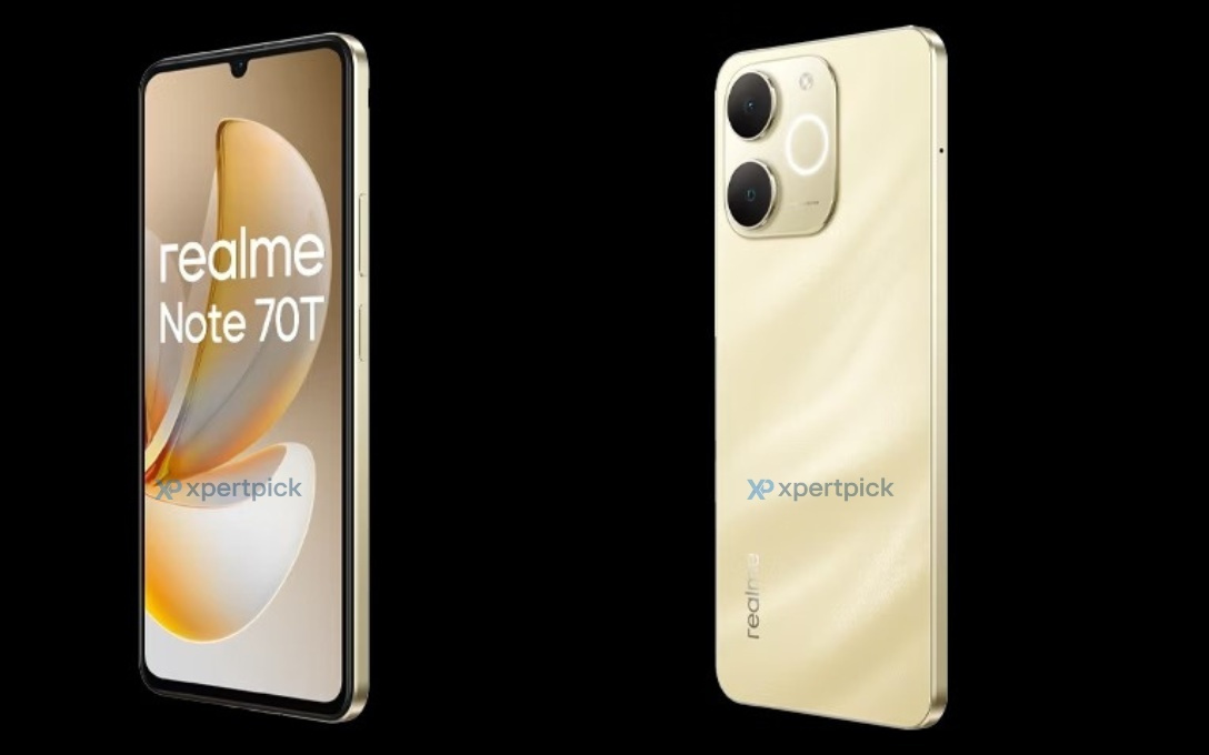 realme 真我 Note 70T 手机曝光：紫光 T7250 芯片