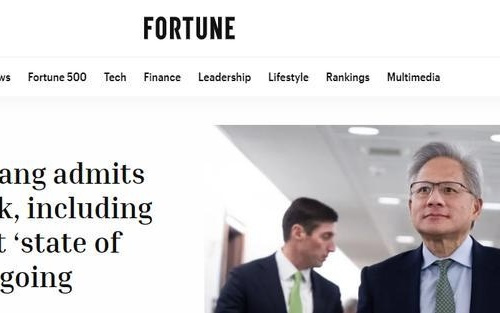 黄仁勋的焦虑：5万亿市值也怕破产，天天“战战兢兢”