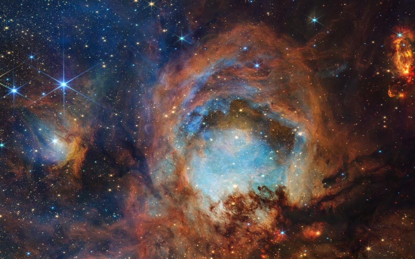 庆祝韦布空间望远镜运行三周年，NASA 发布猫爪星云最新观测成果