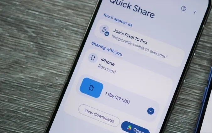 谷歌Pixel 10系列手机跨平台互传更新存在BUG：Wi-Fi断连