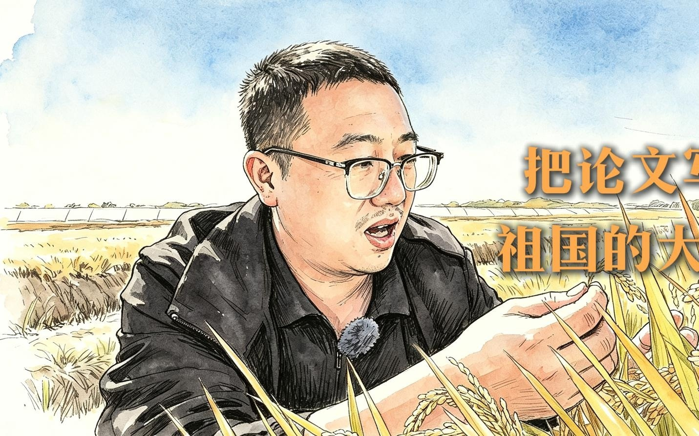 扎根12载,他是盐碱地里的“水稻医生”