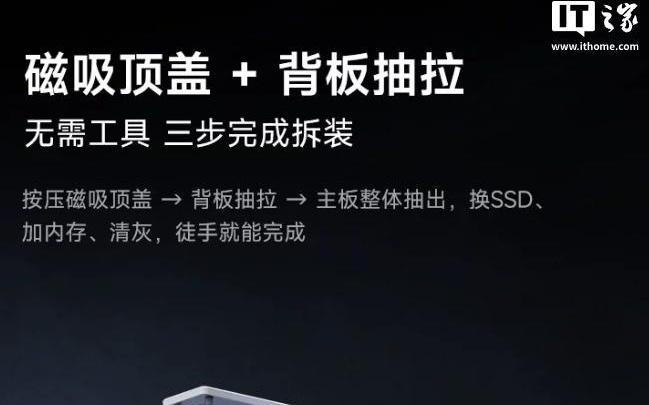 超频三推AI模组化整机:27英寸高刷屏+酷睿Ultra 5 125U,11999元