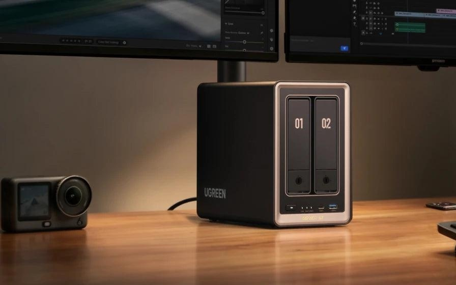 绿联推出锐龙嵌入式R2514处理器2+2盘位NAS新品DXP2800 GT