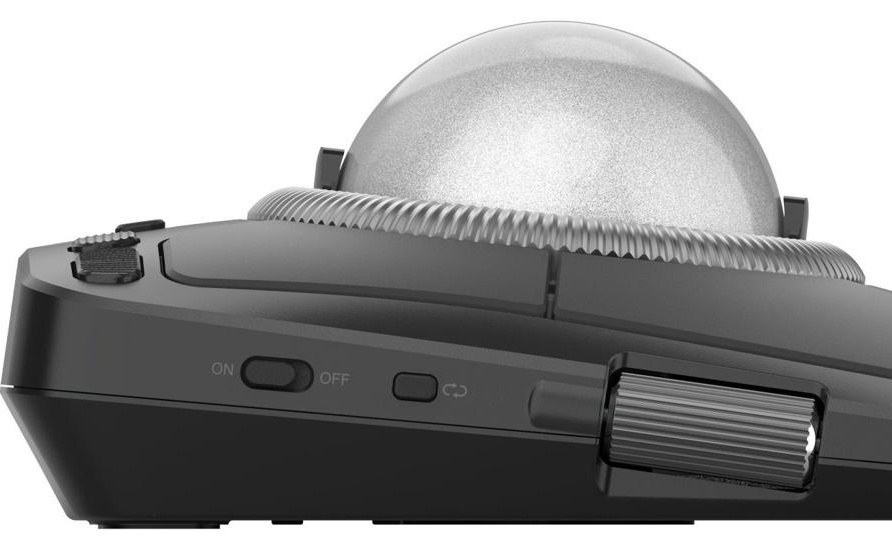 55mm 球体 + 双侧滚轮，肯辛通 Kensington 发布轨迹球鼠标 TB800