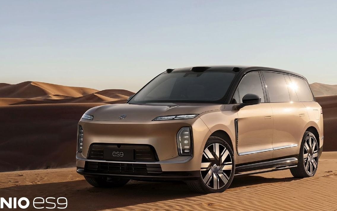 蔚来ES9旗舰SUV内外饰官图发布,技术发布会4月9日举行