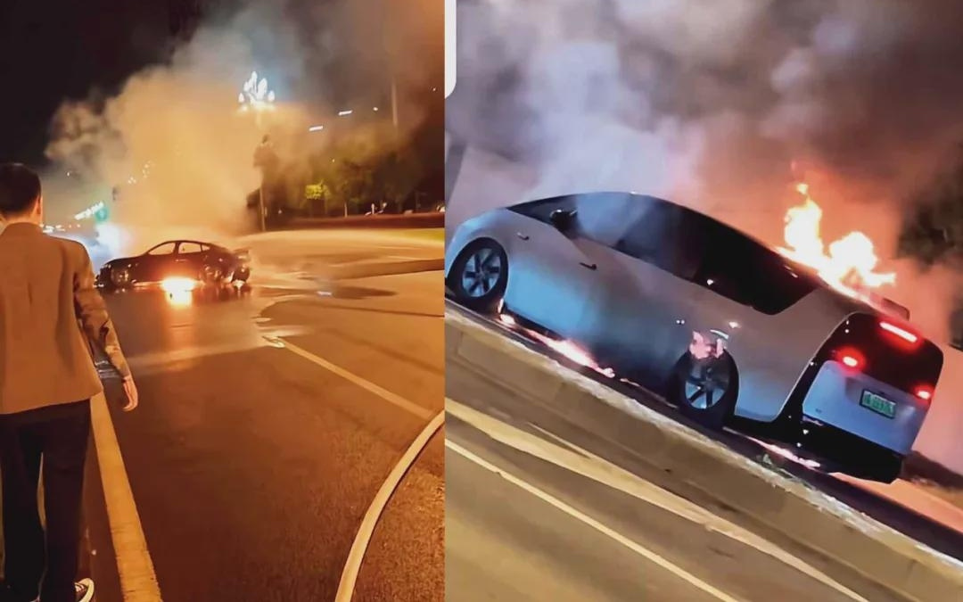 大火烧光，车主逃命真难？