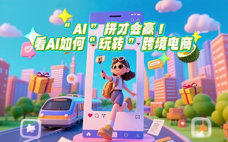 “AI”拼才会赢！看AI如何“玩转”跨境电商