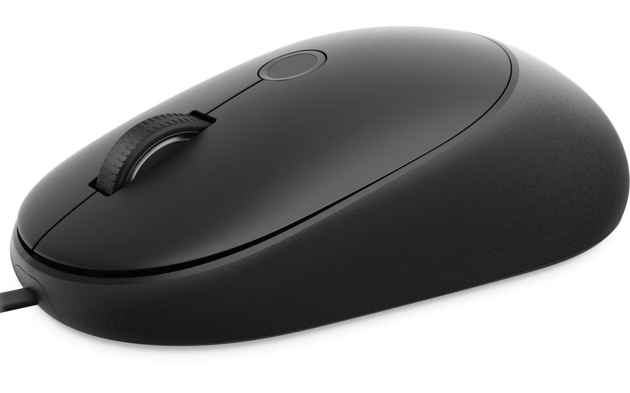 戴尔推出MS526C有线办公鼠标：集成指纹识别，6000 DPI