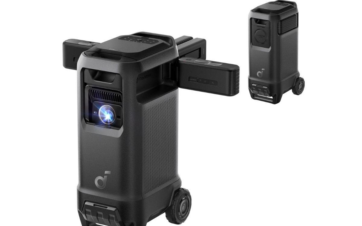 Anker安克在欧洲推soundcore Nebula X1 Pro 4K投影仪，可推着走