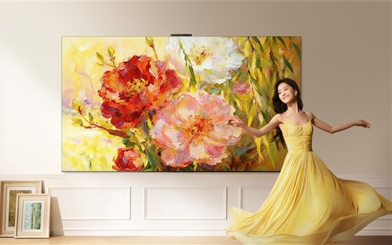 首发Super MiniLED黑晶屏、4.9cm超薄！华为Vision智慧屏6系列发布：6499元起