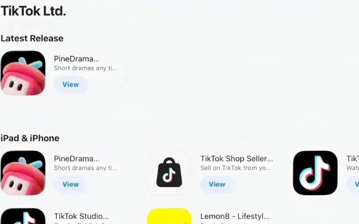 独家！TikTok上线新短剧APP，欲打造“海外版红果”？
