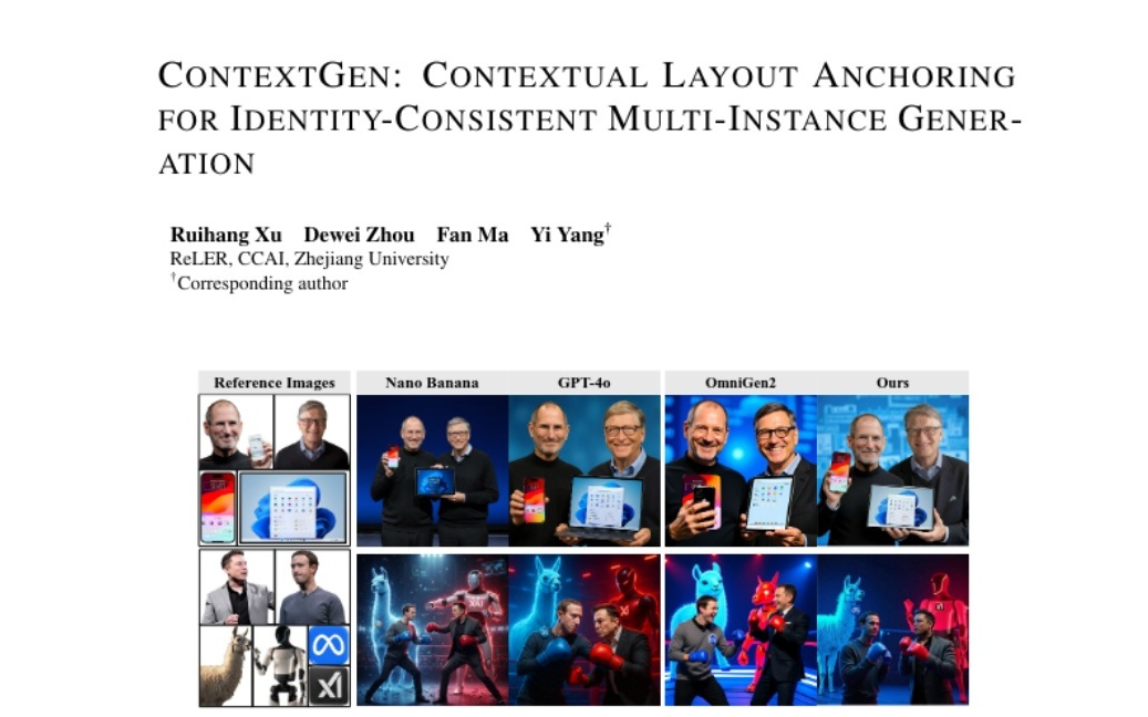 浙江大学破解AI图像生成难题:让多个对象在同一张图里"听话站队"