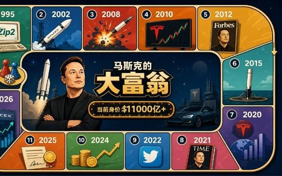 史上首位万亿富豪,为什么是马斯克
