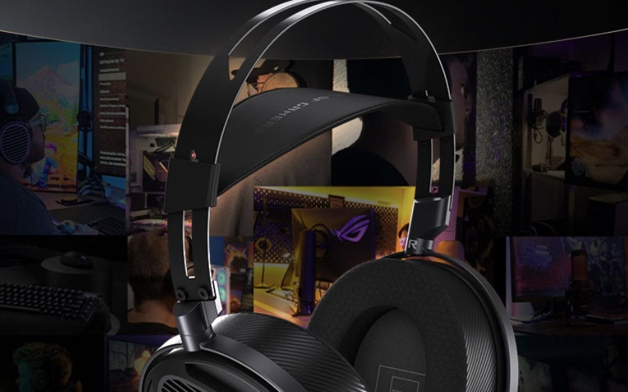 华硕ROG臻世开放式平板振膜游戏耳机国行发售,1999元