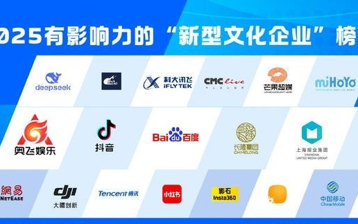 科技賦能與文化賦能的雙向驅(qū)動(dòng)：“2025有影響力的新型文化企業(yè)”權(quán)威發(fā)布