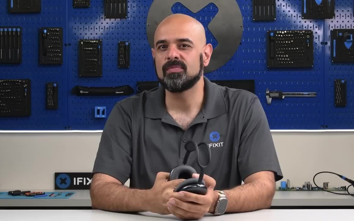 iFixit拆解苹果AirPods Max 2耳机，胶水仍是维修“最大敌人”