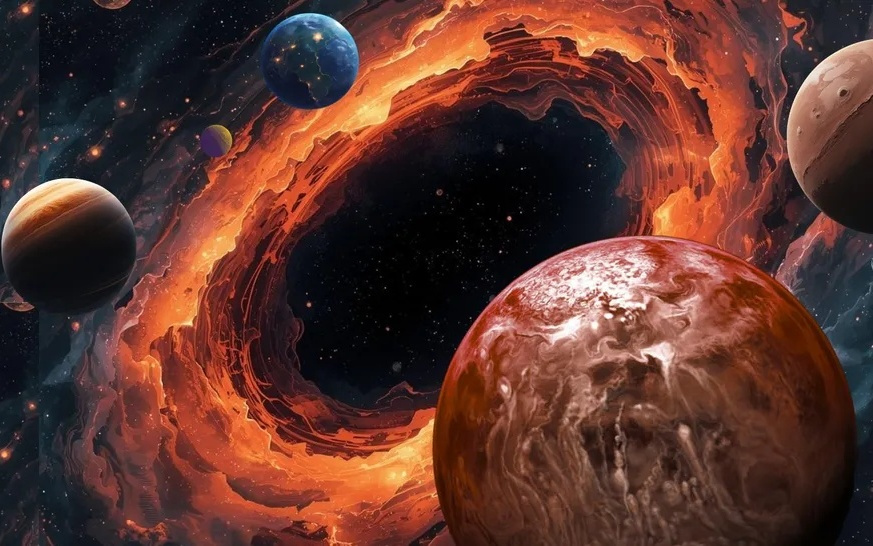研究发现：超大质量黑洞周边可能孕育数百万颗行星