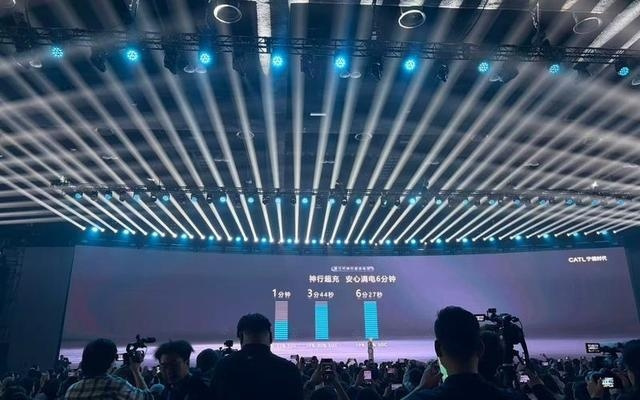 全球最快速度、满电6分钟：宁德时代发布第三代神行超充电池